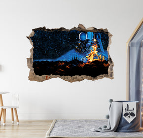Star Wars 3D Smashed Wall Decal Removable Sticker Art Decor SW28