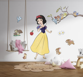 Snow White Disney Princess Scene Wall Decal Wall Sticker Room Wall Art DSP42