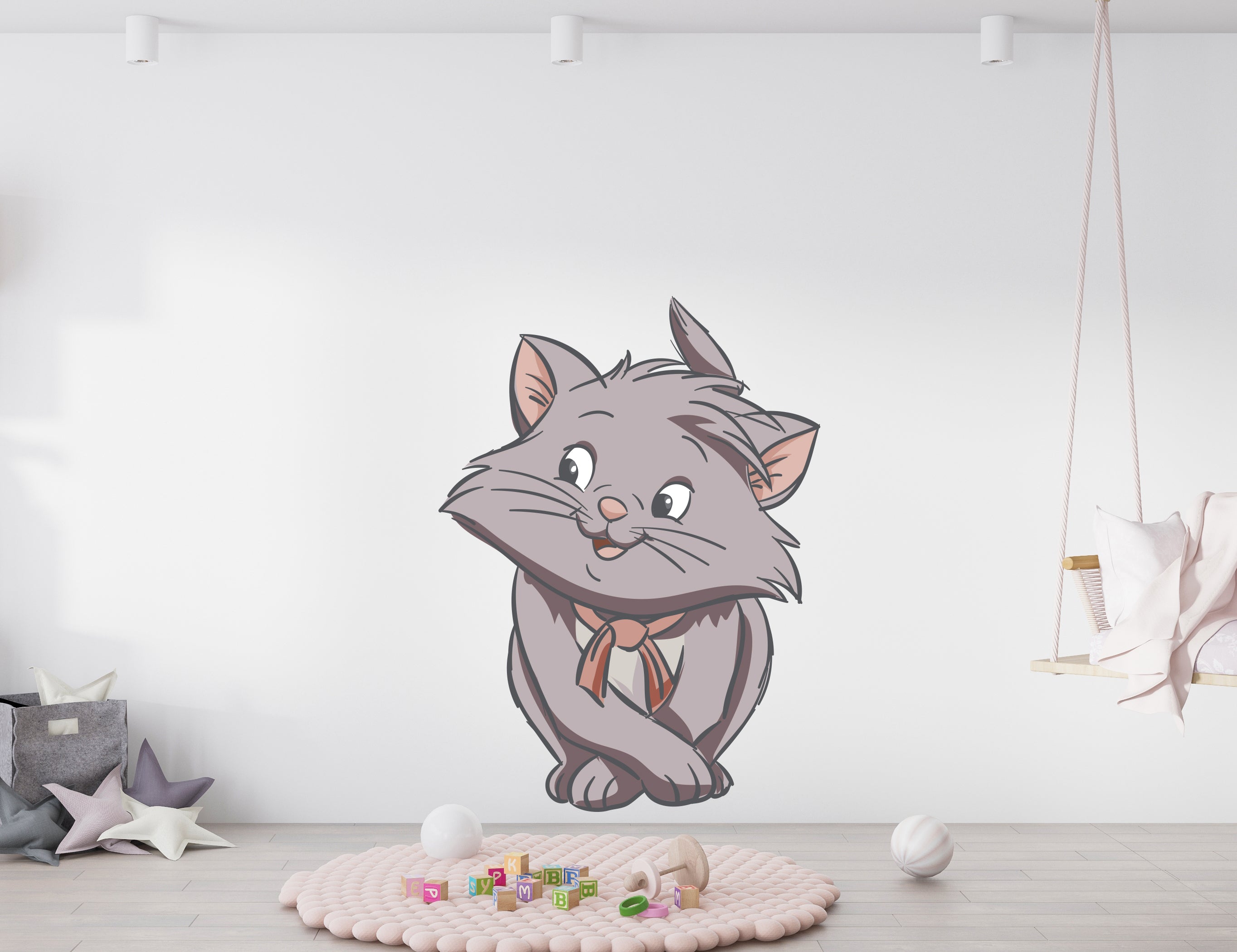 Aristocats Disney Cats Wall Decal Wall Sticker Kids Room Wall Art ARC02