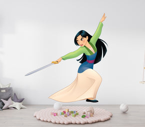 Mulan Disney Princess Wall Decal Sticker Kids Room Art Mural DSP33