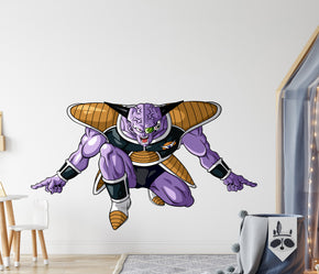 Captain Ginyu Dragon Ball Z Wall Decal Removable Sticker Kids Room Wall Art Mural GMD40