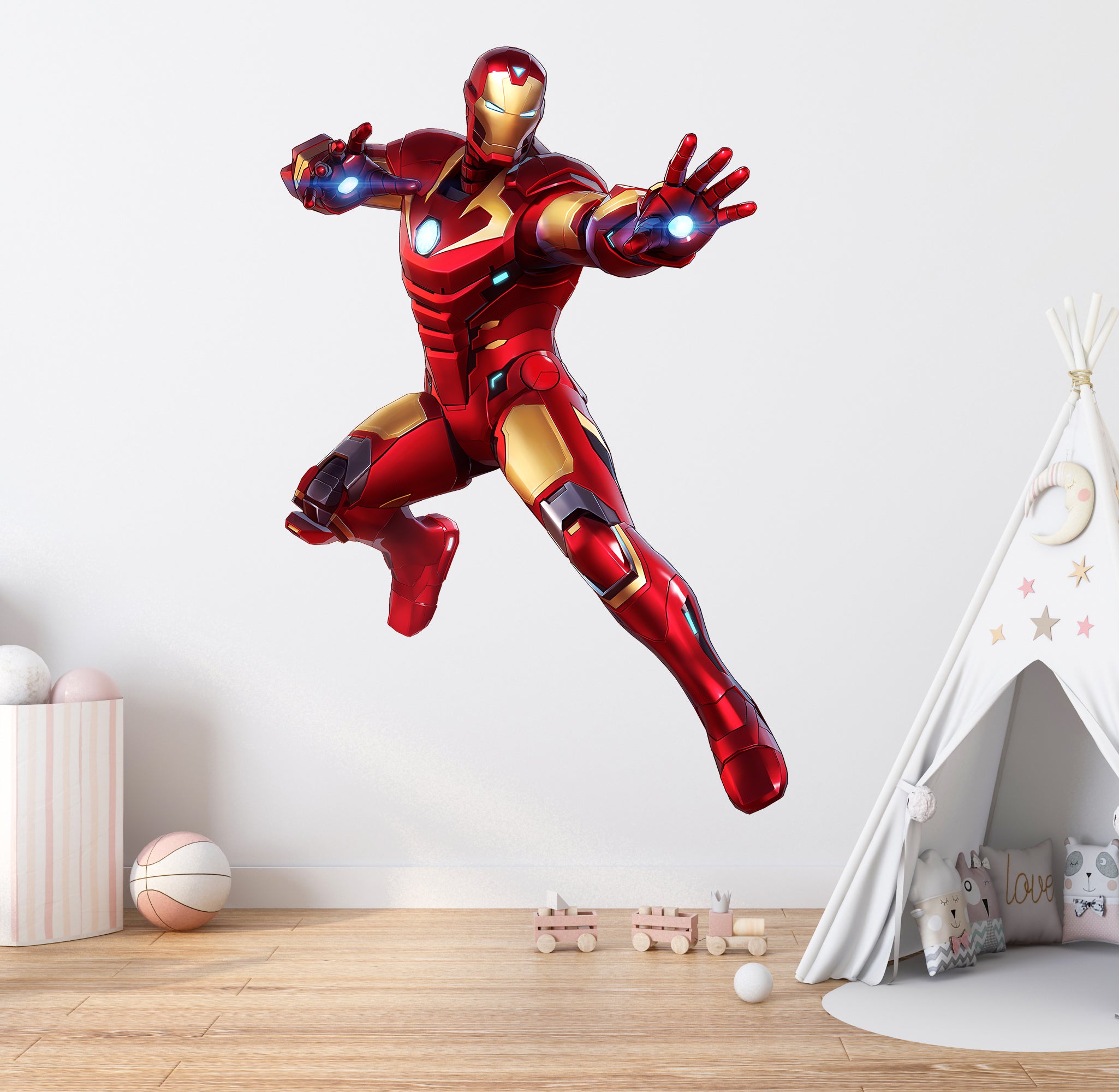 Iron Man Superhero Wall Decal Sticker Kids Room Wall Art IRM02