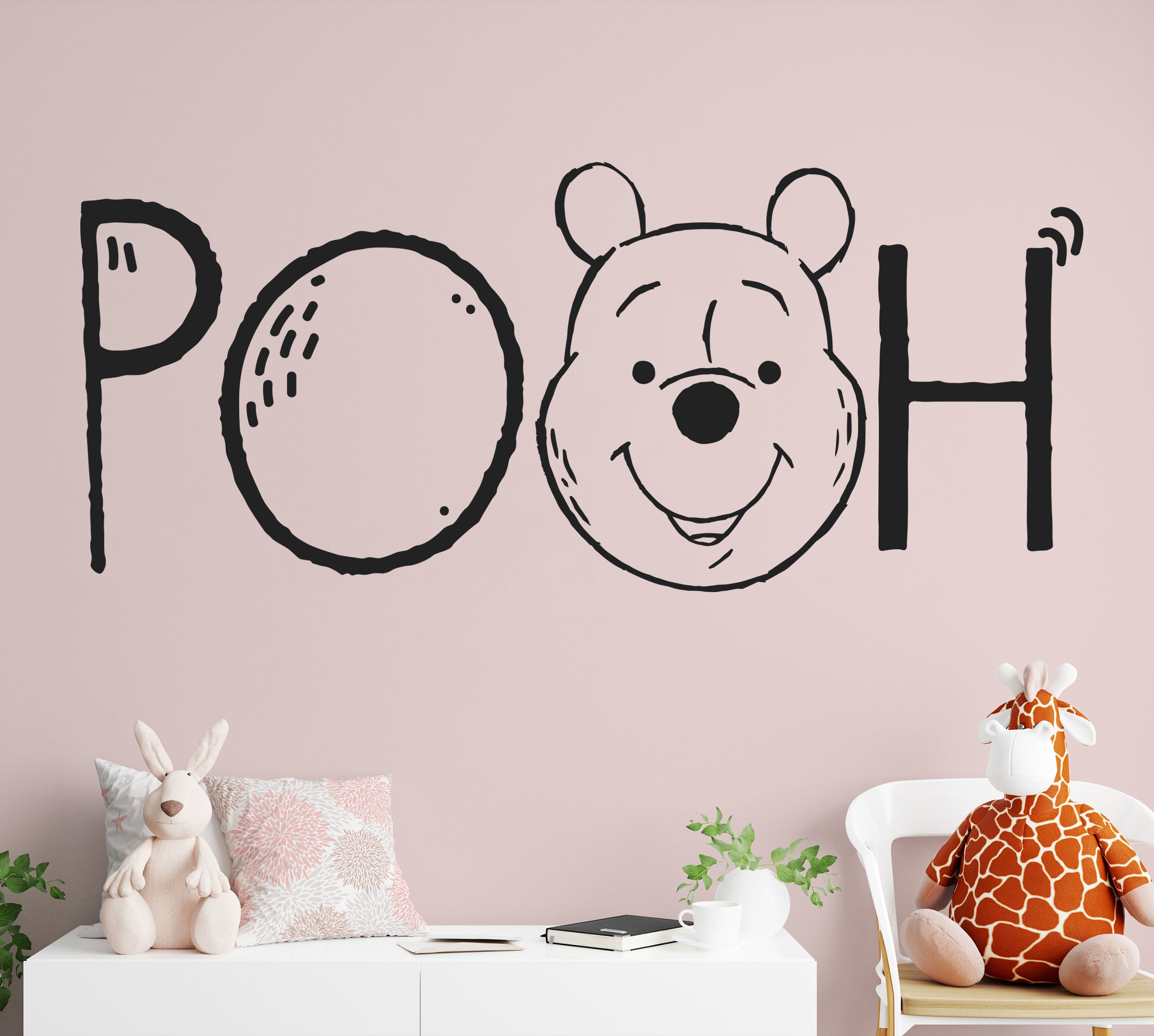 Winnie The Pooh Wall Decal Sticker Kids Room Art Mural WTP19