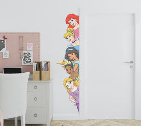 Disney Princess Peeking Wall Decal Sticker Kids Room Art Mural DSP37