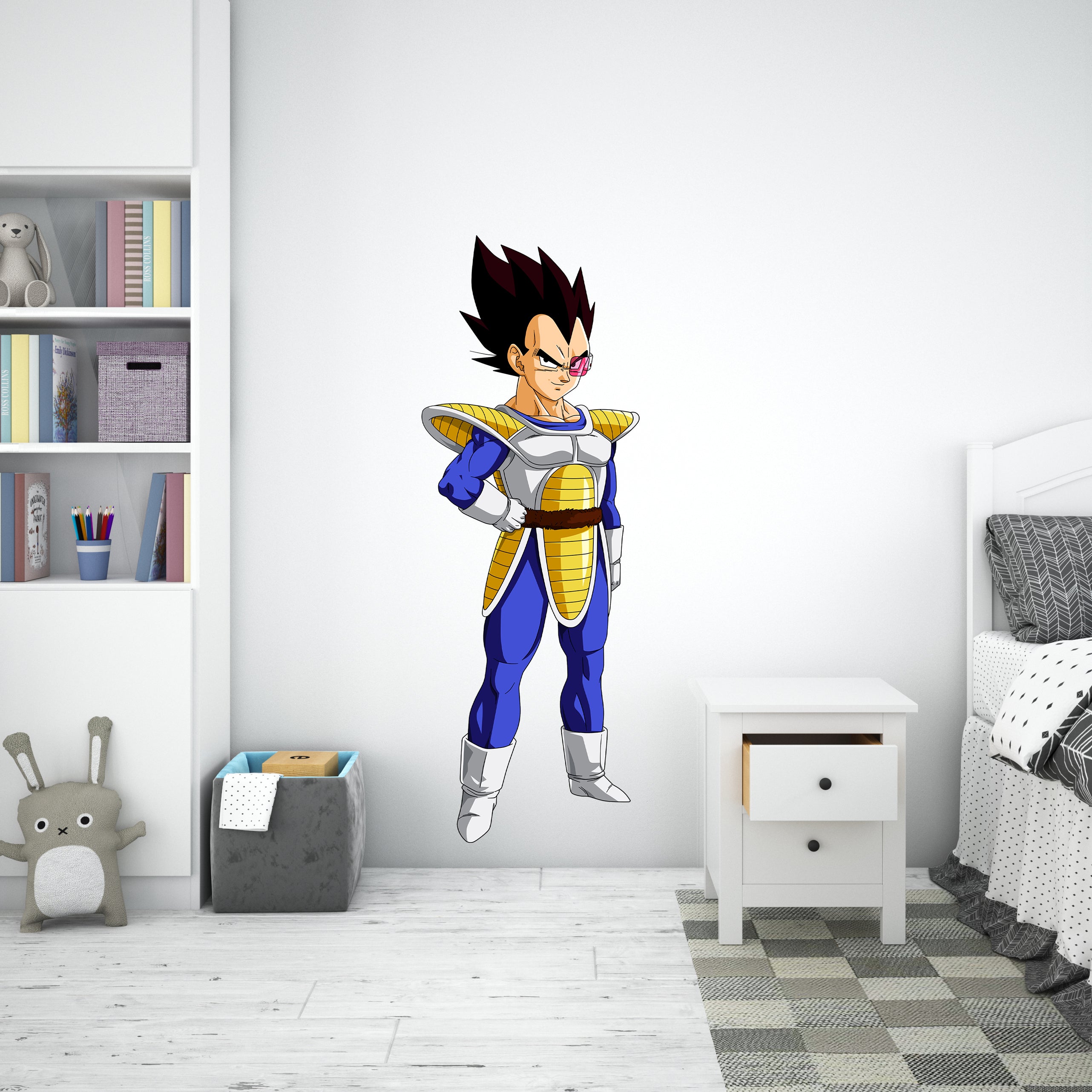 Vegeta Dragon Ball Z Wall Decal Removable Sticker Kids Room Wall Art Mural GMD48