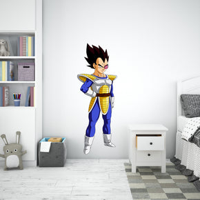 Vegeta Dragon Ball Z Wall Decal Removable Sticker Kids Room Wall Art Mural GMD48