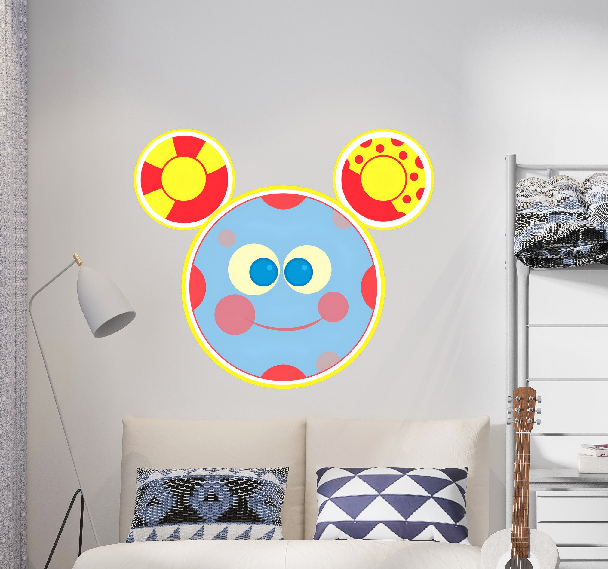 Toodles Mickey And Friends Disney Wall Decal Removable Sticker Room Art Mural MMS23