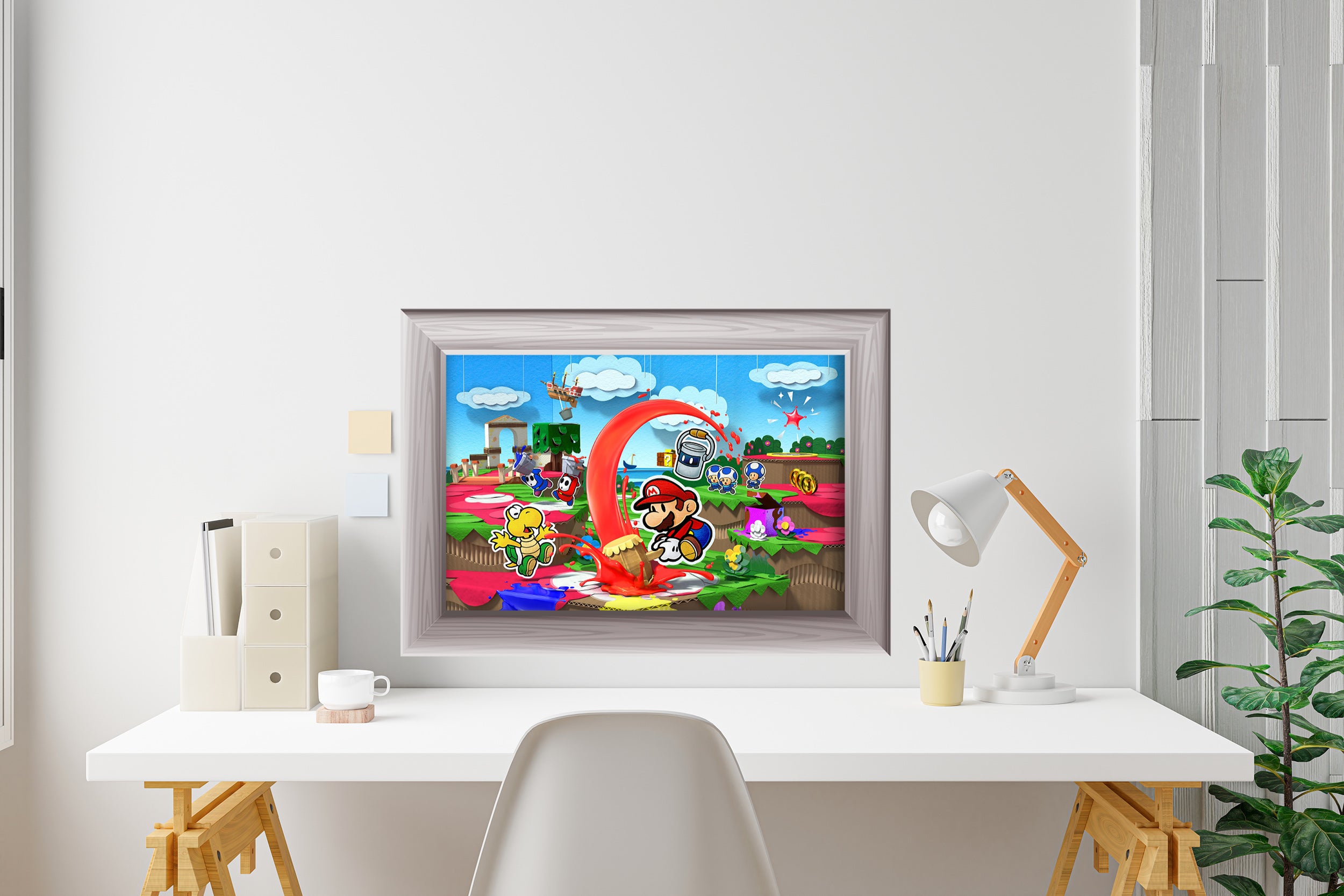 Super Mario Bros Decal Wall Sticker Decor Art Mural