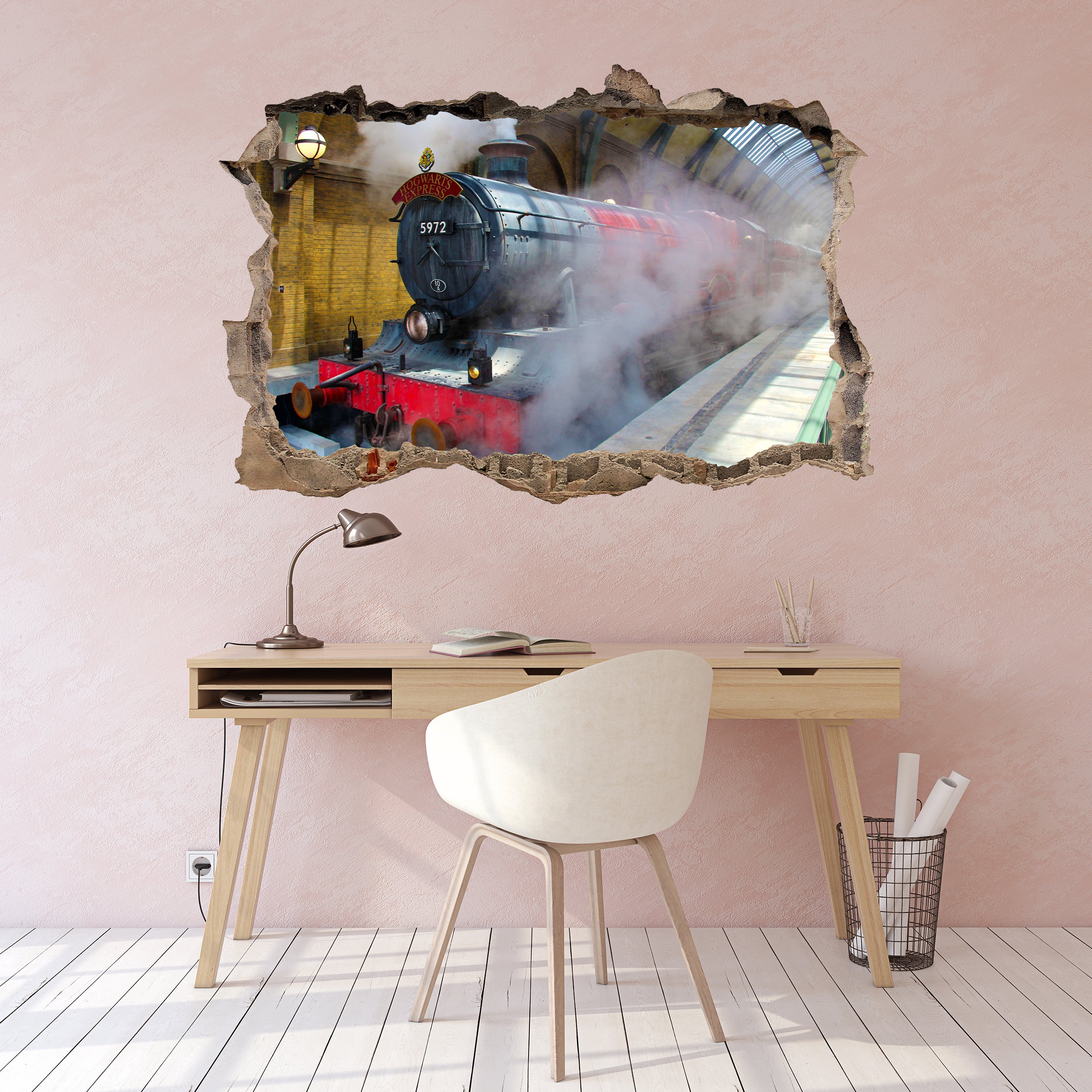 Hogwarts Express Train Wall Decal Removable Sticker Wall Art Decor Mural HP11