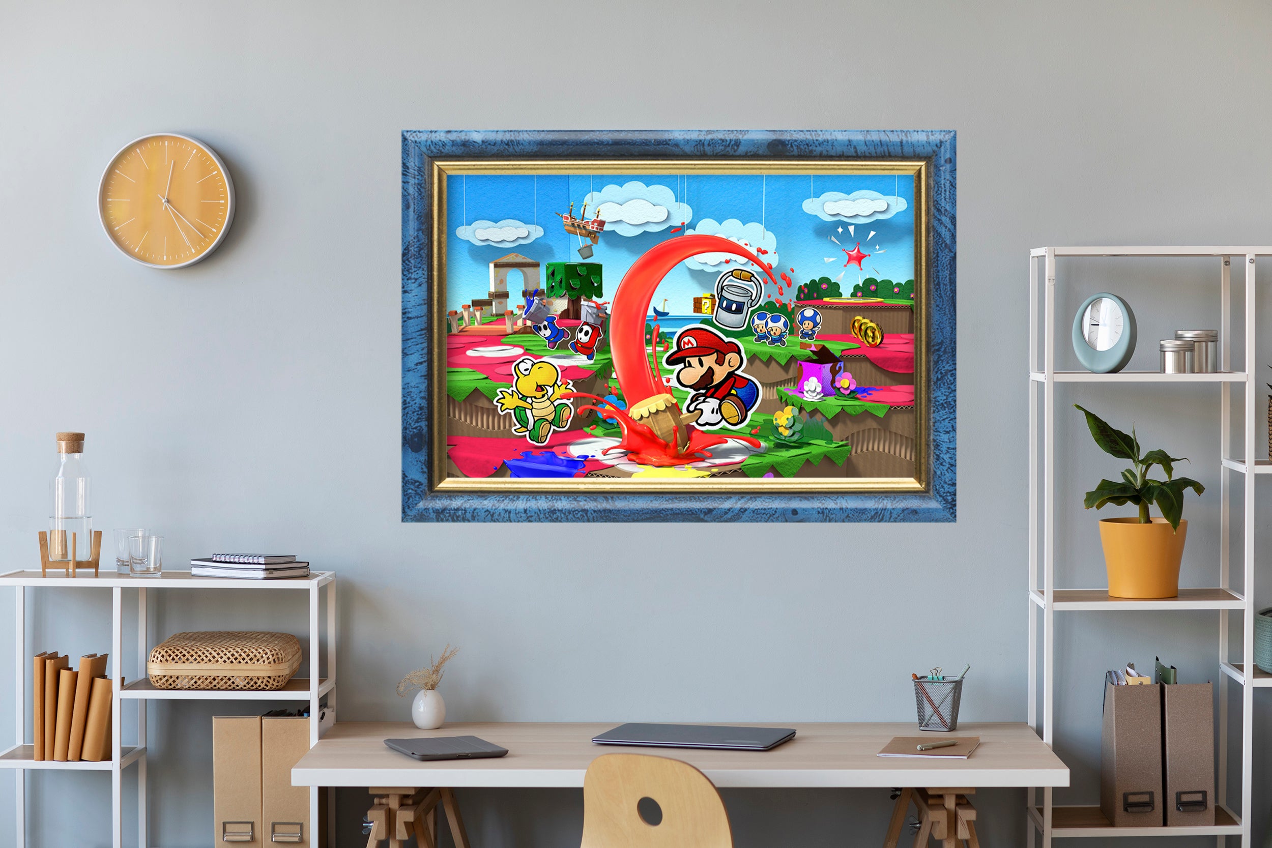 Super Mario Bros Decal Wall Sticker Decor Art Mural