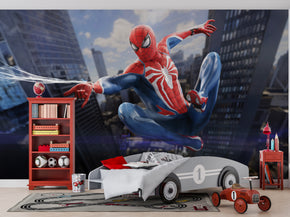 Spiderman Self-Adhesive Wallpaper Mural Home Wall Art Decor WP72