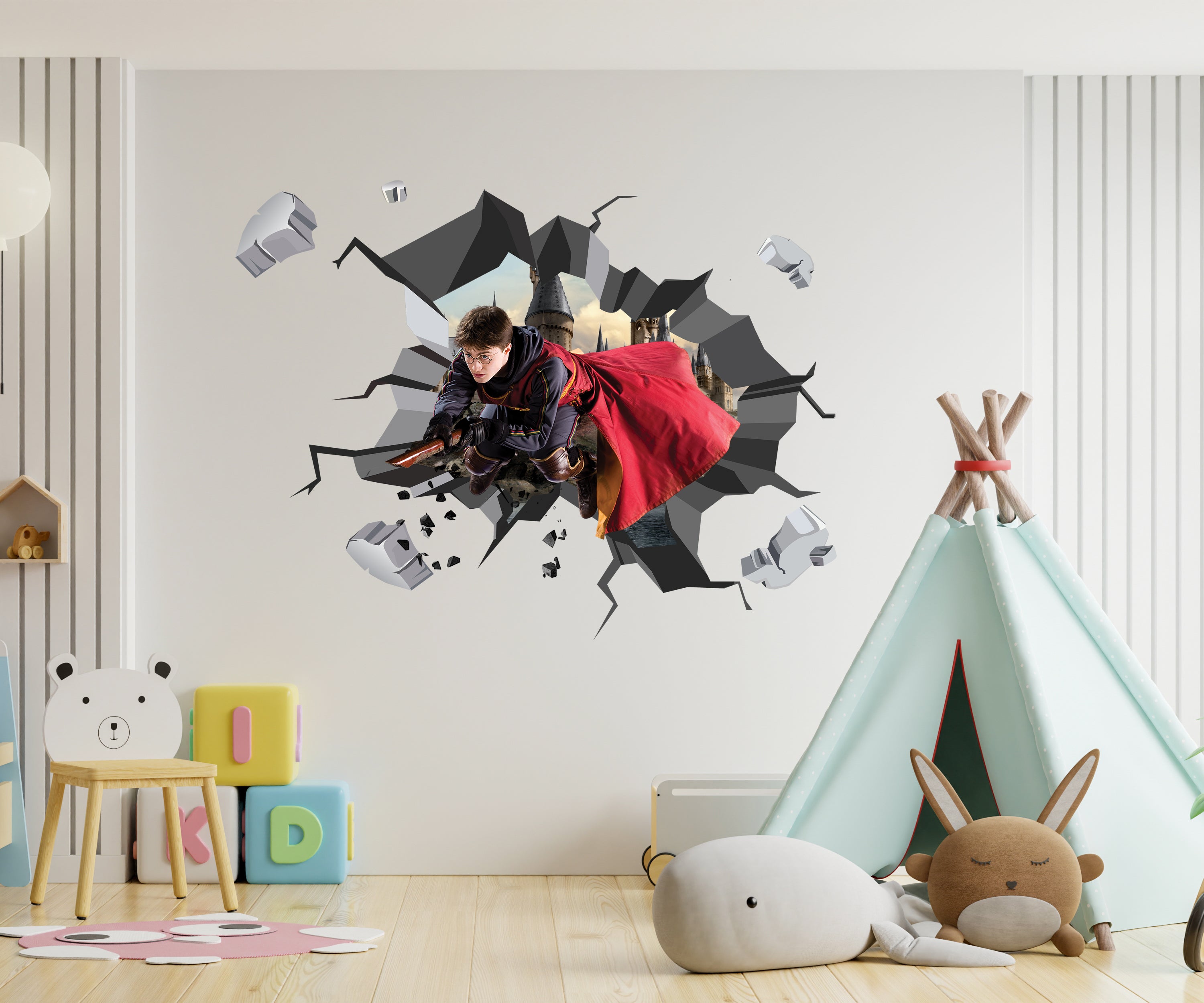 Harry Potter 3D Explosion Effect Wall Sticker Decal