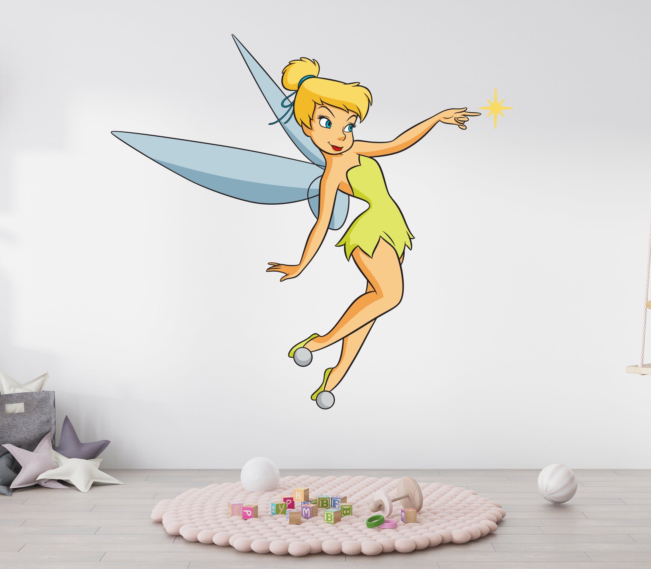 Tinkerbell Peter Pan Disney Wall Decal Sticker Kids Room Art Mural Nursery PDP05