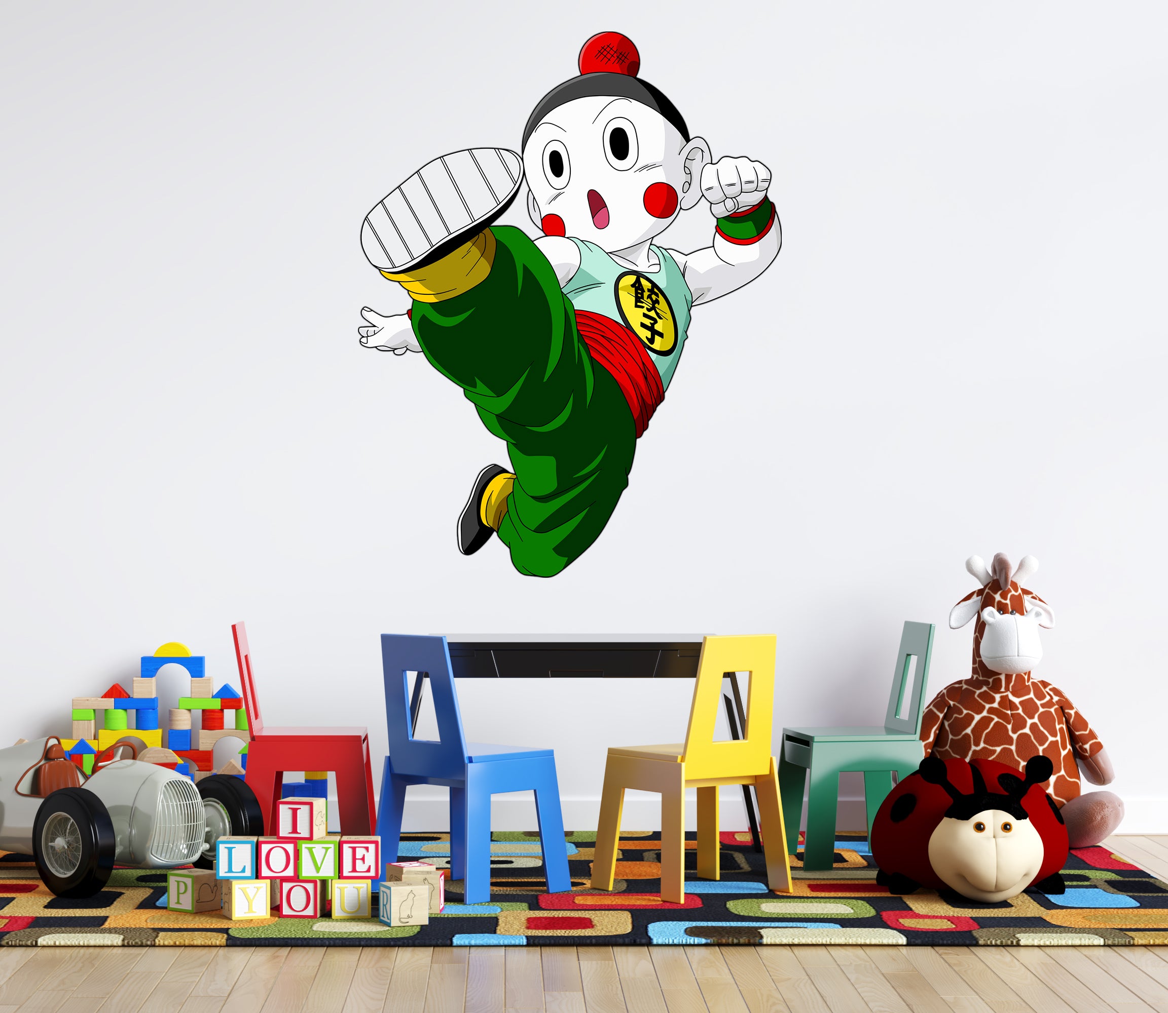 Chiaotzu Dragon Ball Z Wall Decal Removable Sticker Kids Room Wall Art Mural GMD38