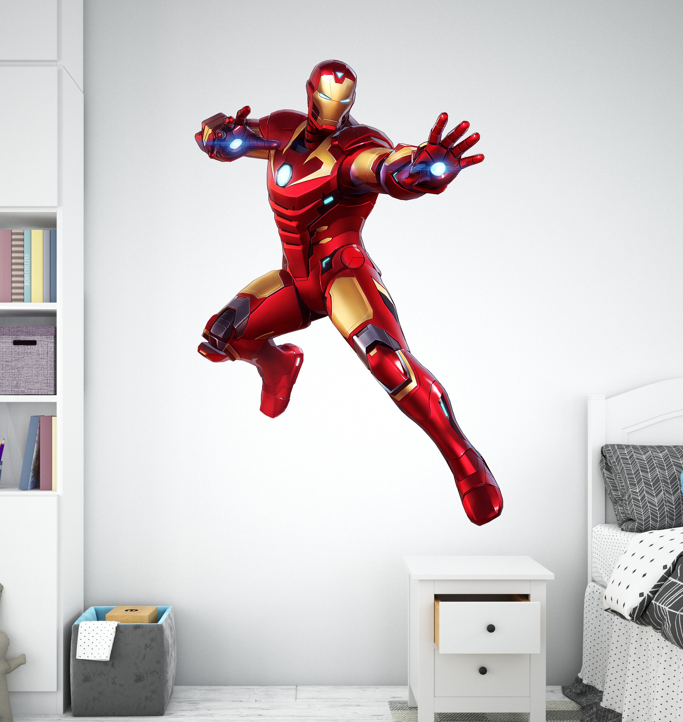 Iron Man Superhero Wall Decal Sticker Kids Room Wall Art IRM02