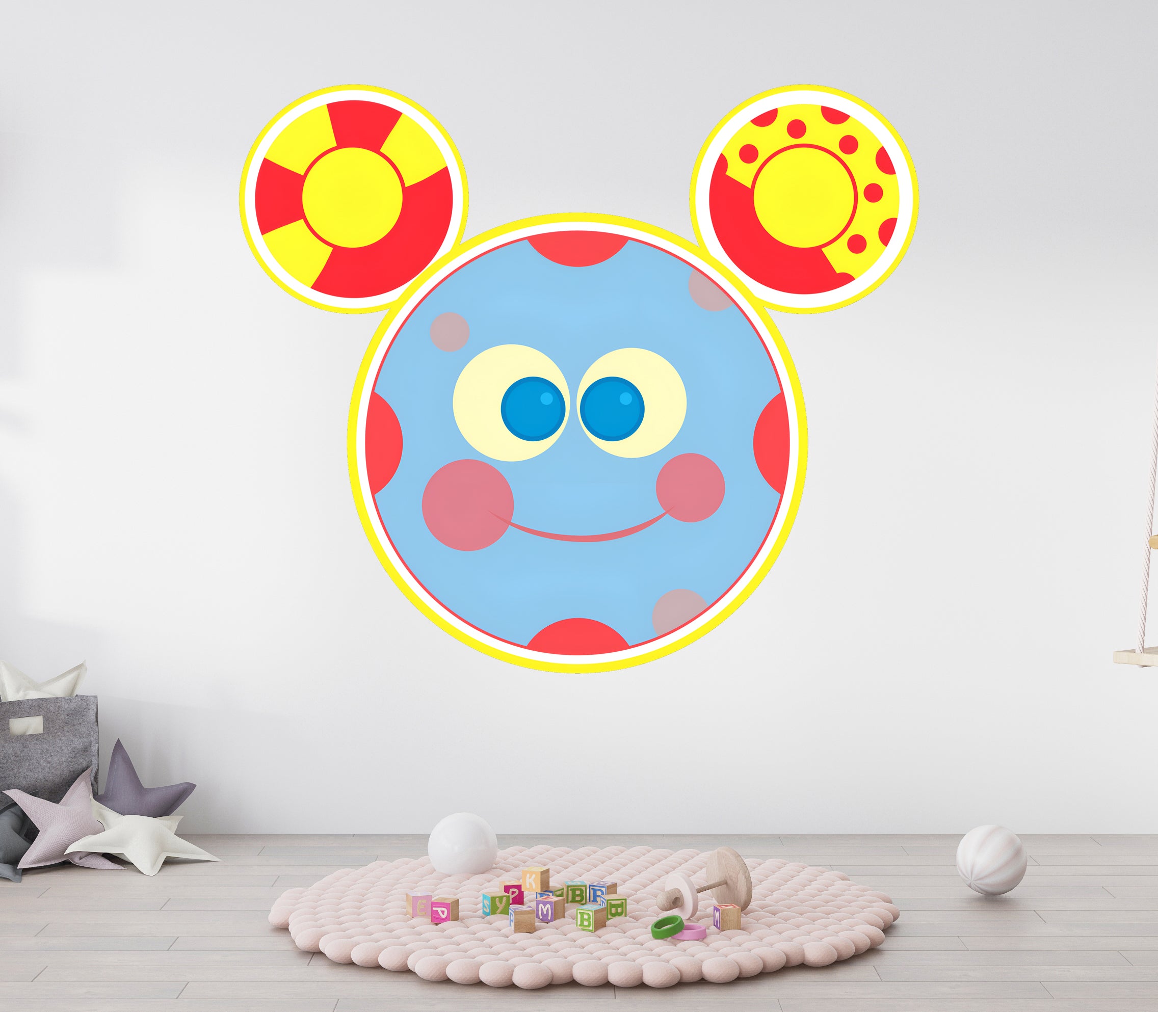 Toodles Mickey And Friends Disney Wall Decal Removable Sticker Room Art Mural MMS23