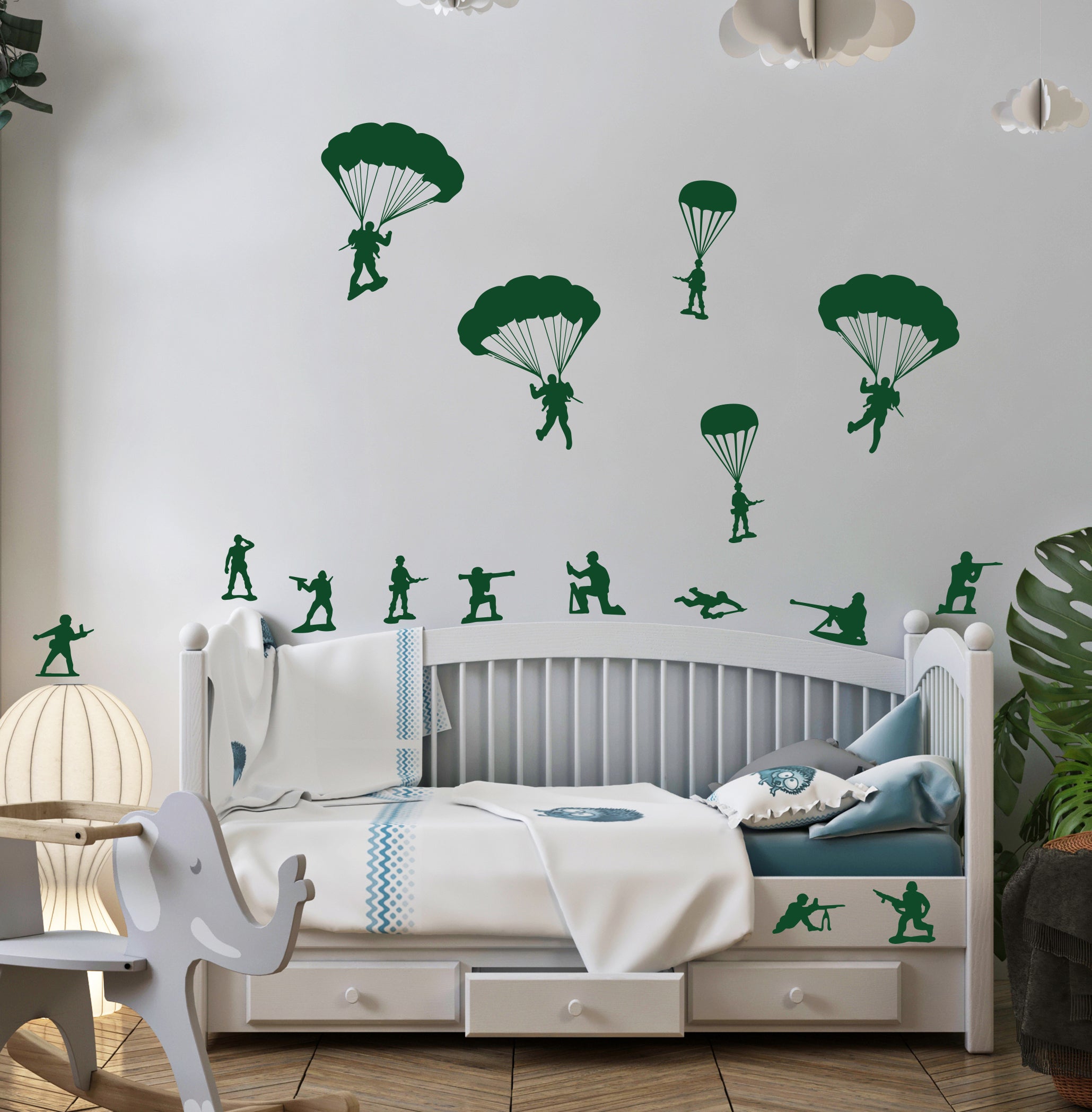 Toy Story Army Men Wall Sticker Decal Kids Decor Art Nursery TYS08