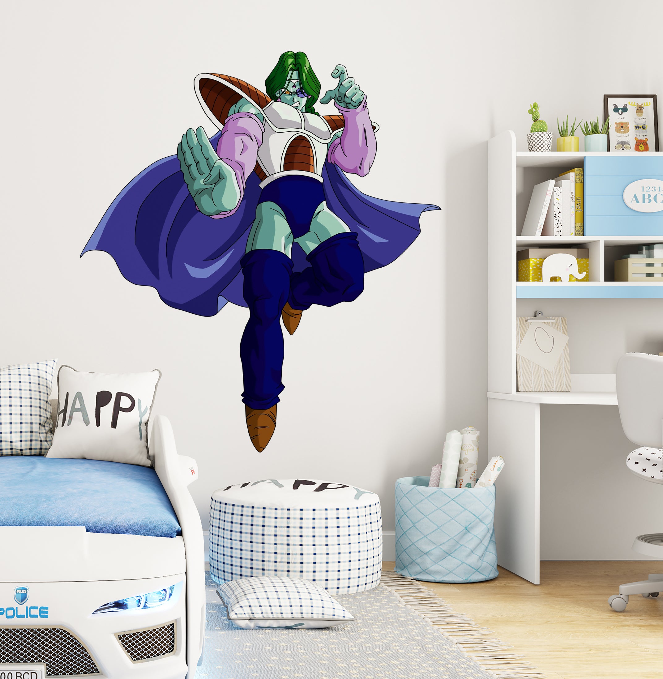 Zarbon Dragon Ball Z Wall Decal Removable Sticker Kids Room Wall Art Mural GMD51
