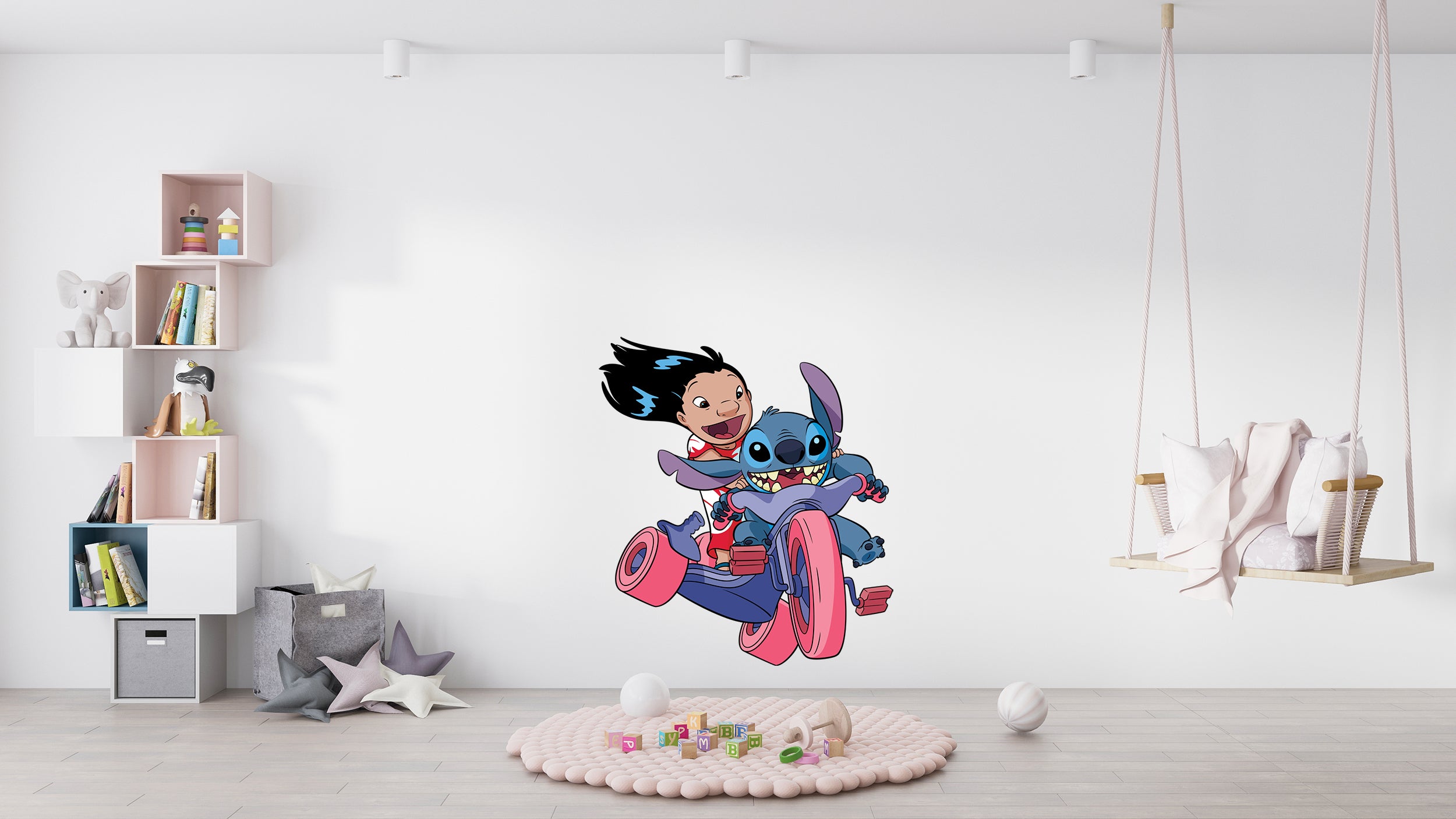Lilo And Stitch 3D Wall Sticker Decal Home Decor Wall Art STCH09