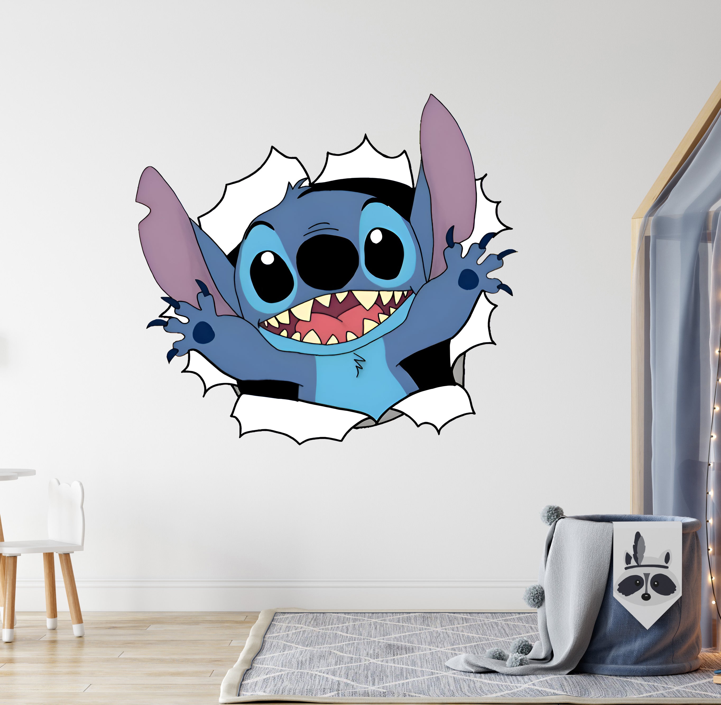 Stitch Disney Cute Wall Decal Removable Sticker Room Art Mural STCH23