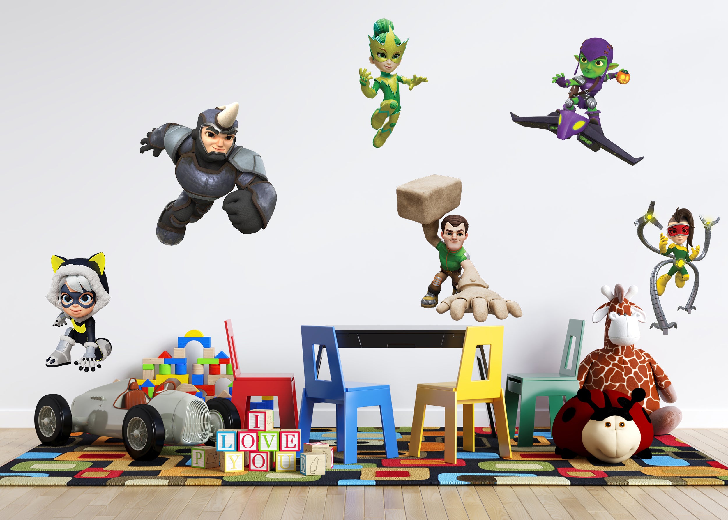 Spidey Villains Wall Stickers Decals Home Decor Wall Art SP12