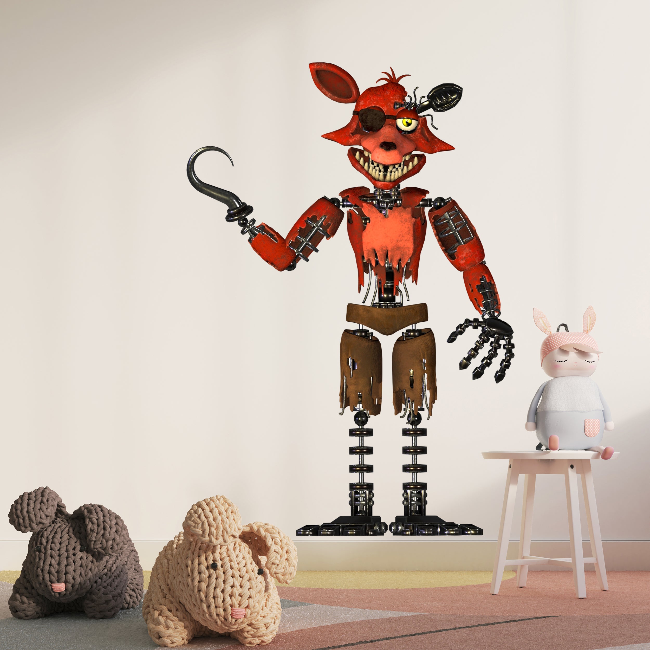 Withered Foxy Five Nights At Freddy's Wall Decal Sticker Art Mural FN16