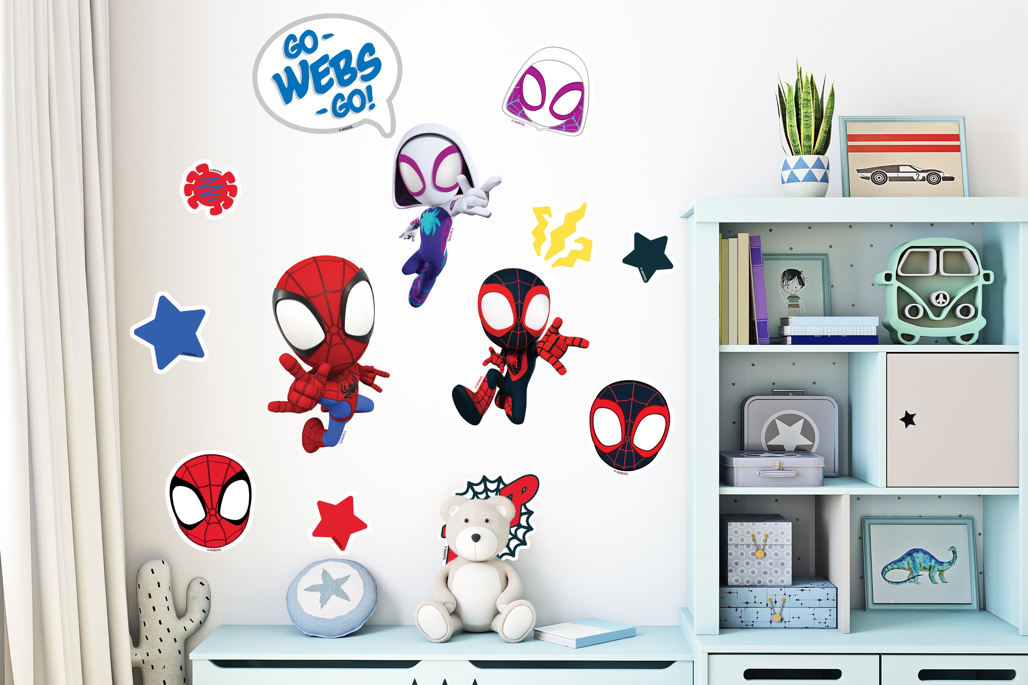 Spidey And His Amazing Friends Wall Stickers Decals Home Decor Wall Art