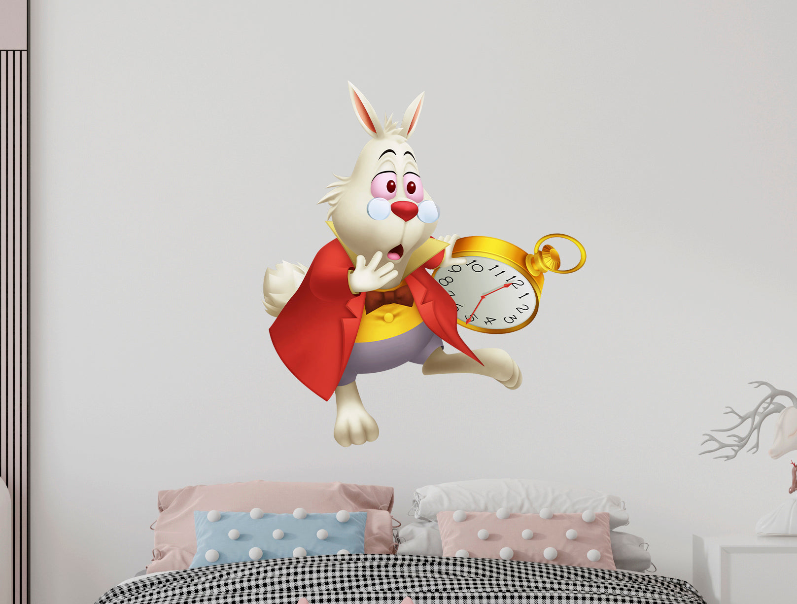 White Rabbit Alice In Wonderland Disney Wall Sticker Decal Home Decor Wall Art