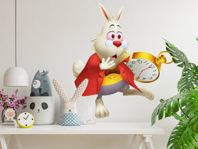 White Rabbit Alice In Wonderland Disney Wall Sticker Decal Home Decor Wall Art