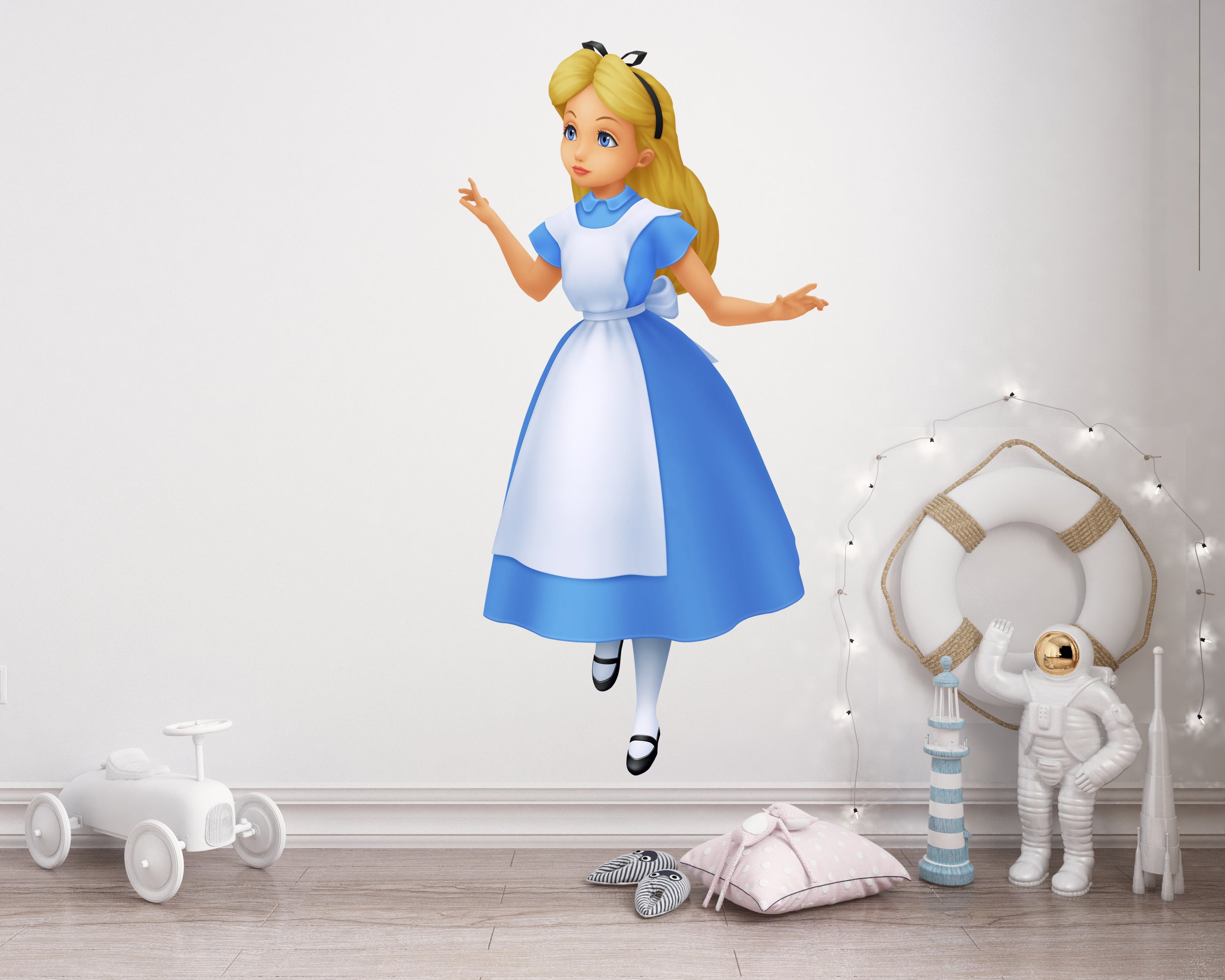 Alice In Wonderland Princess Wall Sticker Decal Home Decor Wall Art