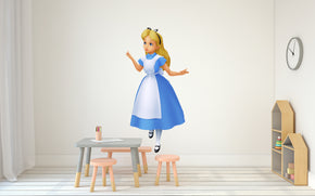 Alice In Wonderland Princess Wall Sticker Decal Home Decor Wall Art
