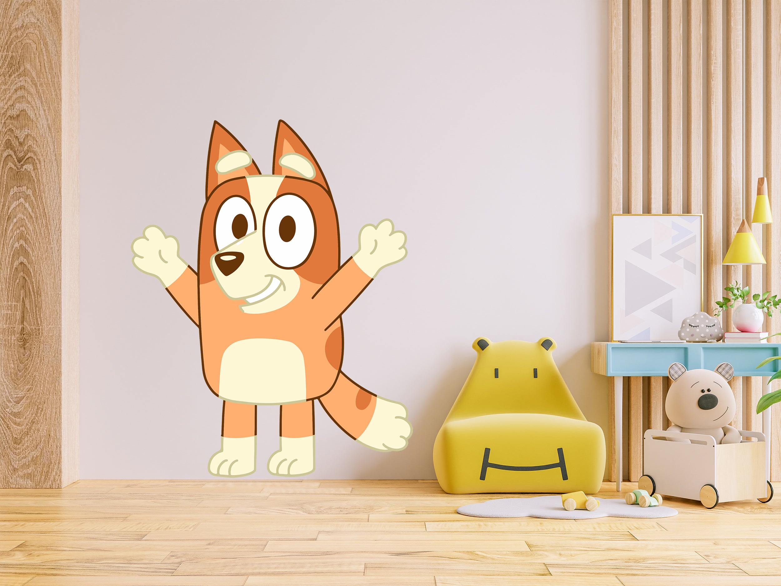 Bingo Bluey 3D Wall Sticker Decal Home Decor Wall Art