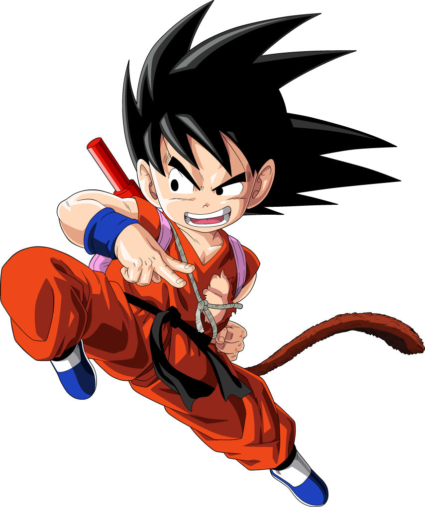 Kid Goku Dragon Ball Z Wall Decal Wall Sticker Kids Room Wall Art Mural GMD26