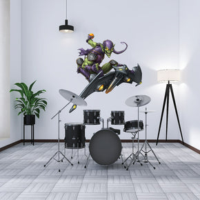 Green Goblin Spiderman Superhero Wall Decal Wall Sticker Kids Room Wall Art