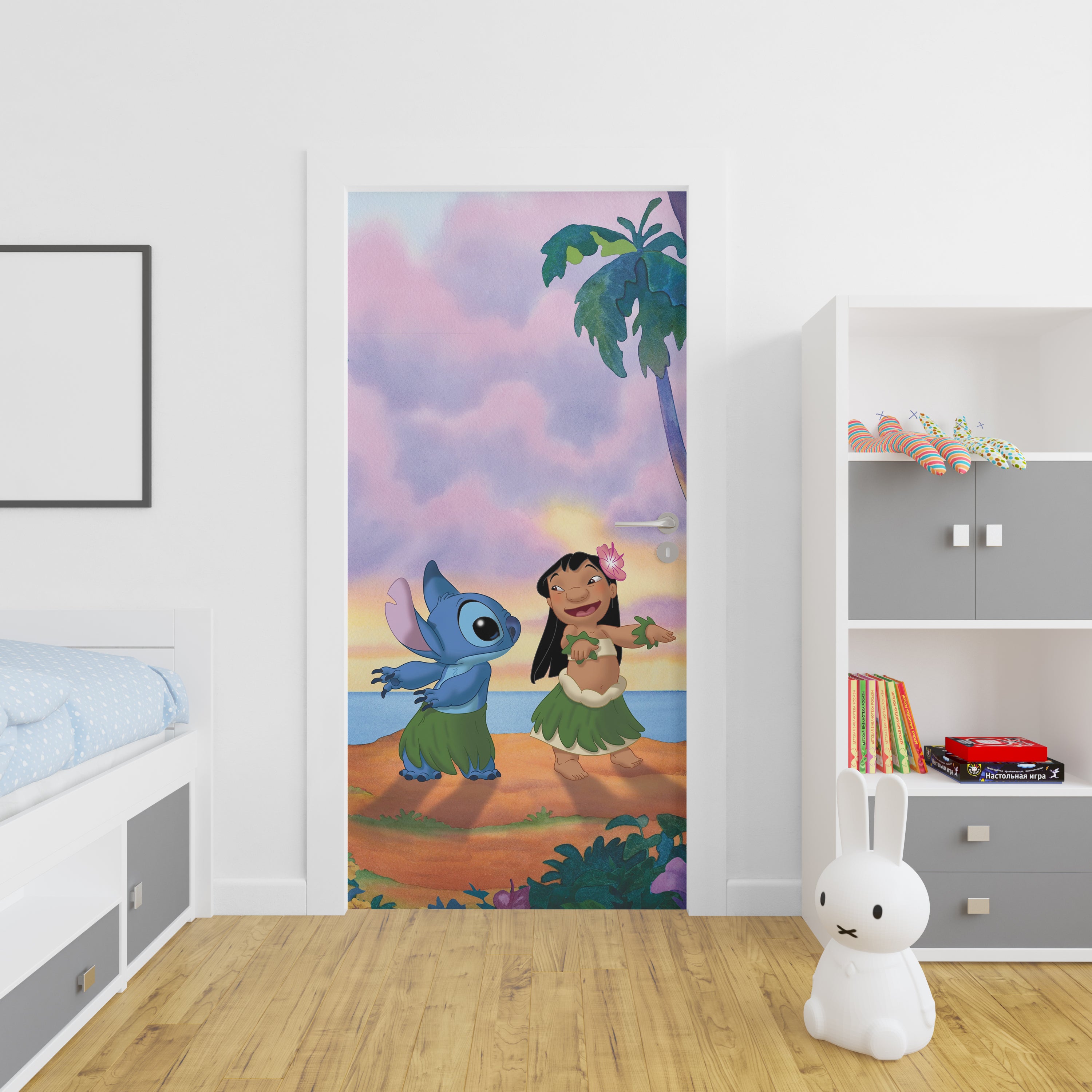 Lilo & Stitch Disney DOOR Wallpaper Mural Decal Removable Sticker STCH22