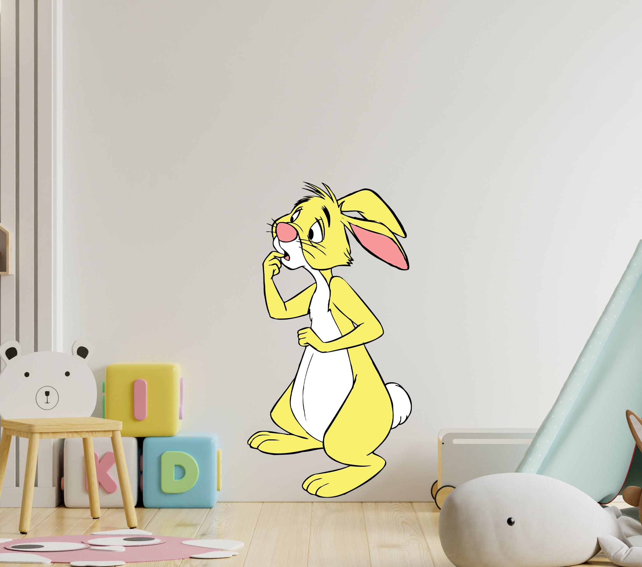 Rabbit Winnie The Pooh 3D Wall Sticker Decal Home Decor Wall Art WTP07
