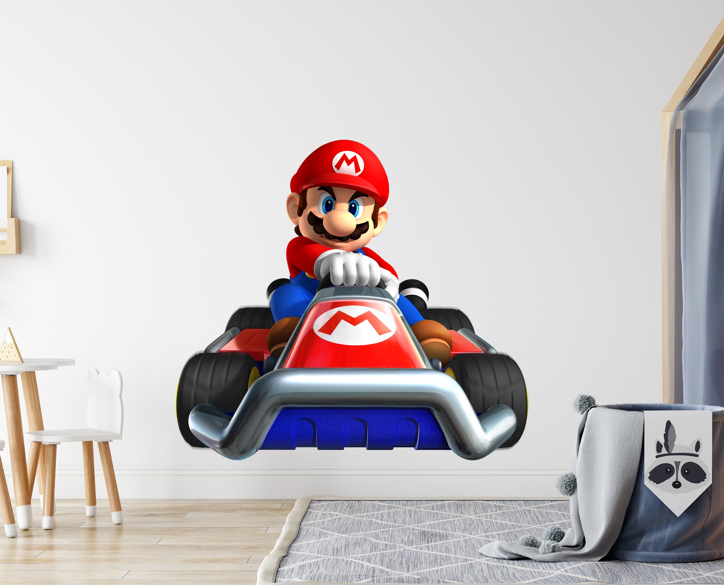 Super Mario Bros Kart Wall Decal Removable Sticker Kids Home Decor Art SMR14