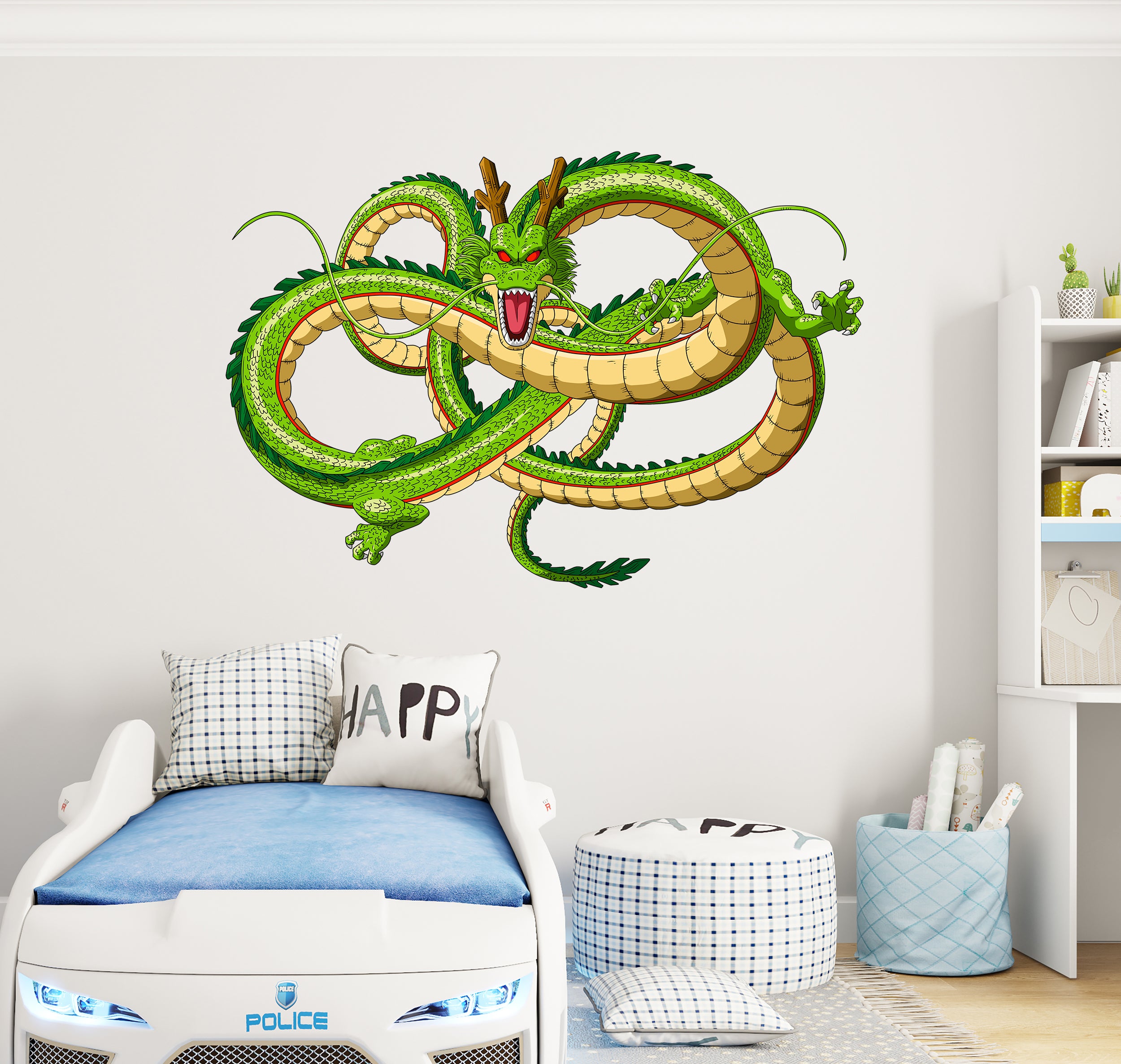 Shenron Dragon Ball Z Wall Decal Wall Sticker Kids Room Wall Art Mural GMD27