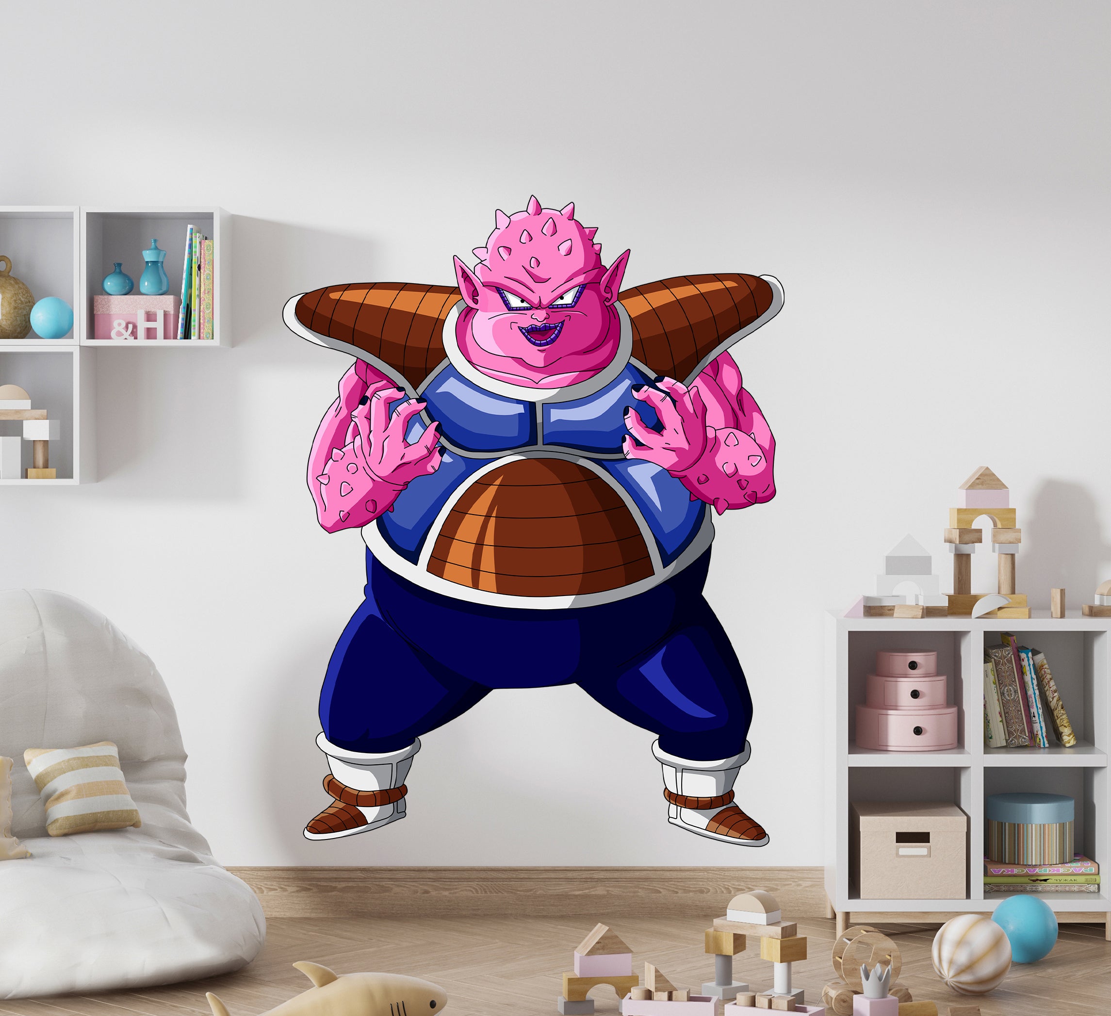 Dodoria Dragon Ball Z Wall Decal Removable Sticker Kids Room Wall Art Mural GMD39
