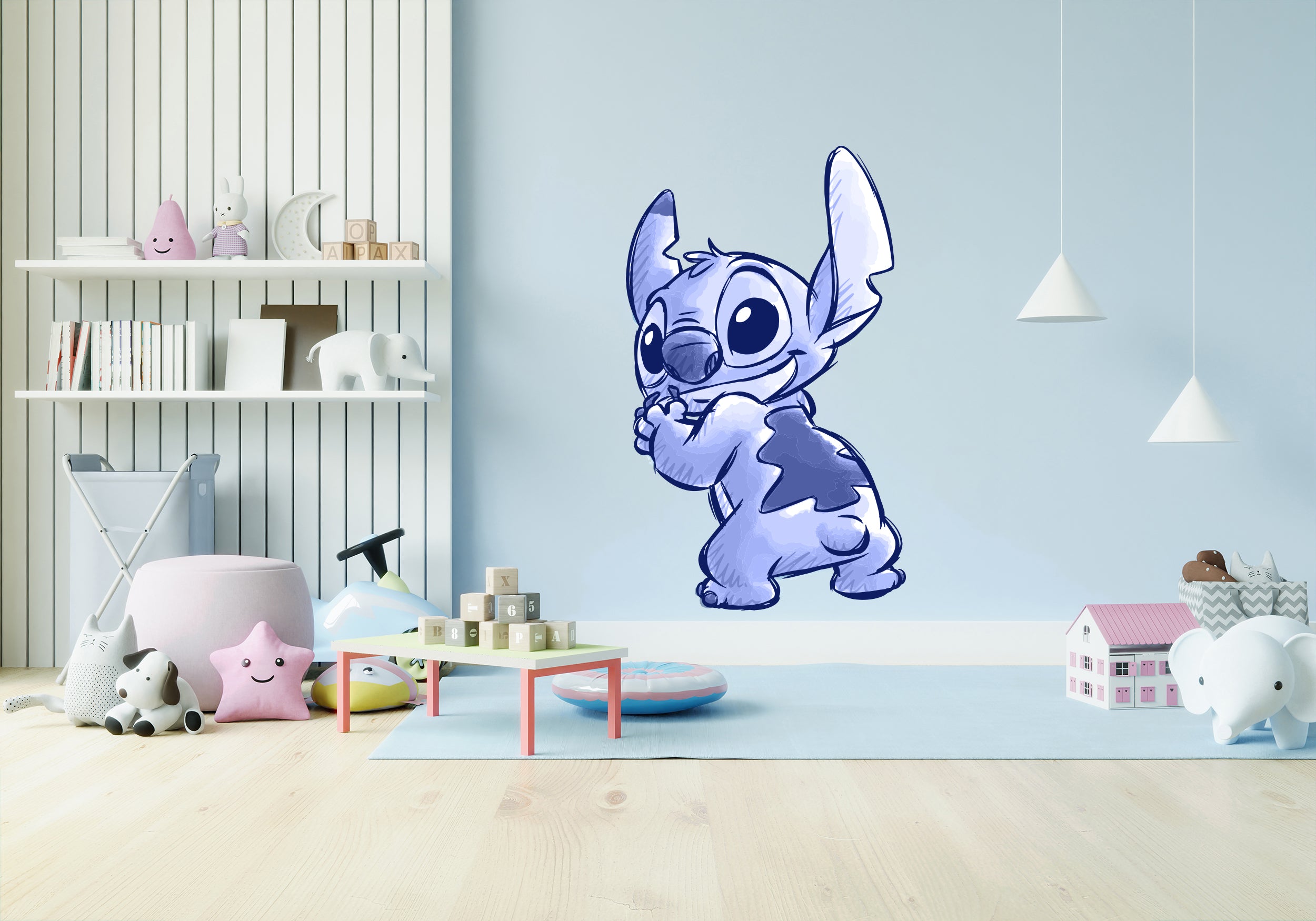 Stitch 3D Wall Sticker Decal Home Decor Wall Art STCH07