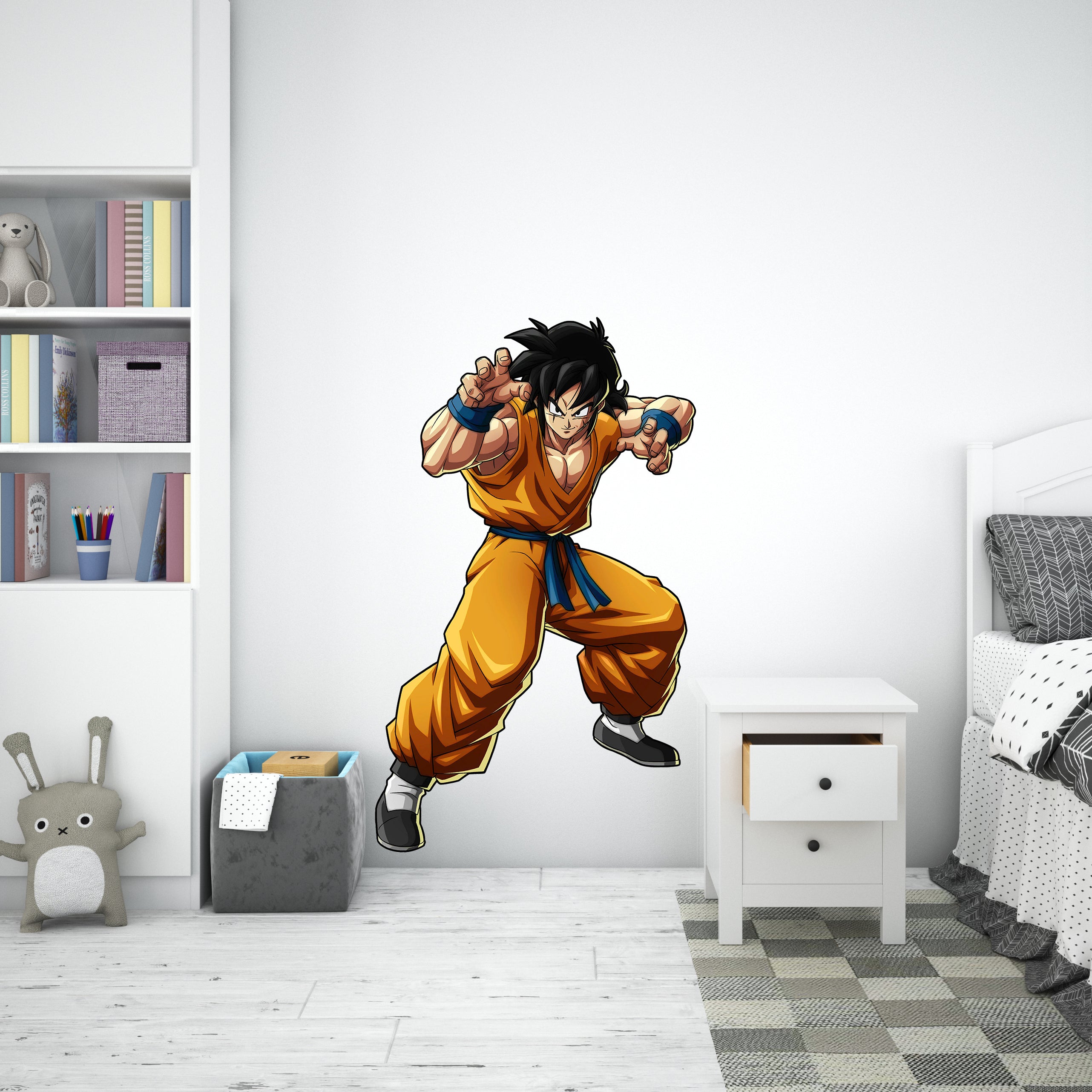 Yamcha Dragon Ball Z Wall Decal Removable Sticker Kids Room Wall Art Mural GMD50