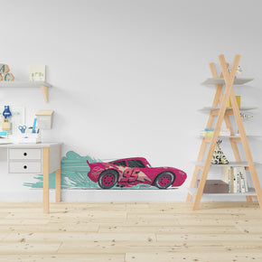 Lightning Mcqueen Cars  Wall Sticker Decal Mural Home Decor Art