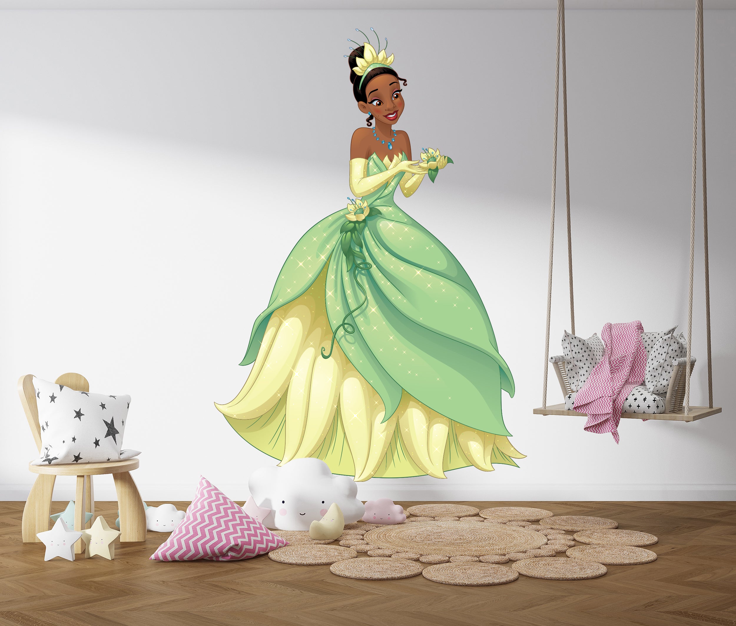 Tiana Disney Princess Wall Decal Wall Sticker Kids Room Wall Art