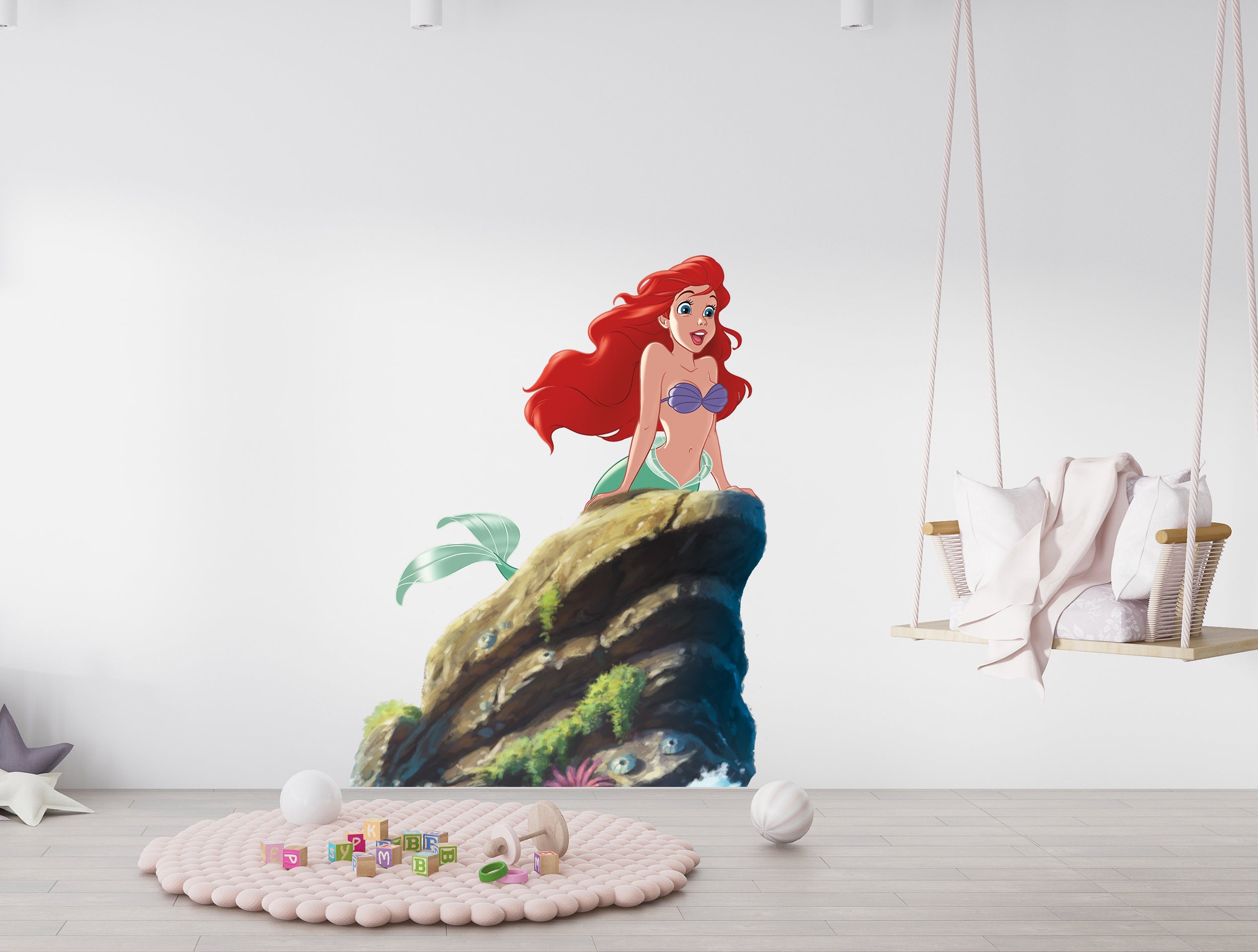 Ariel Disney Princess Wall Decal Wall Sticker Kids Room Wall Art DSP17