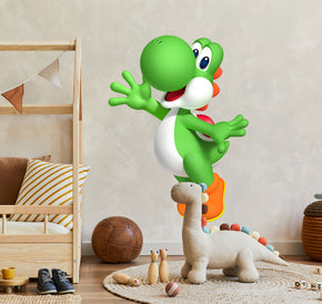 Yoshi Super Mario Bros Wall Decal Removable Sticker Kids Home Decor Art SMR37