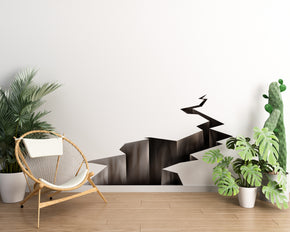 Wall Earthquake Crack 3D Wall Sticker Decal Home Decor Wall Art
