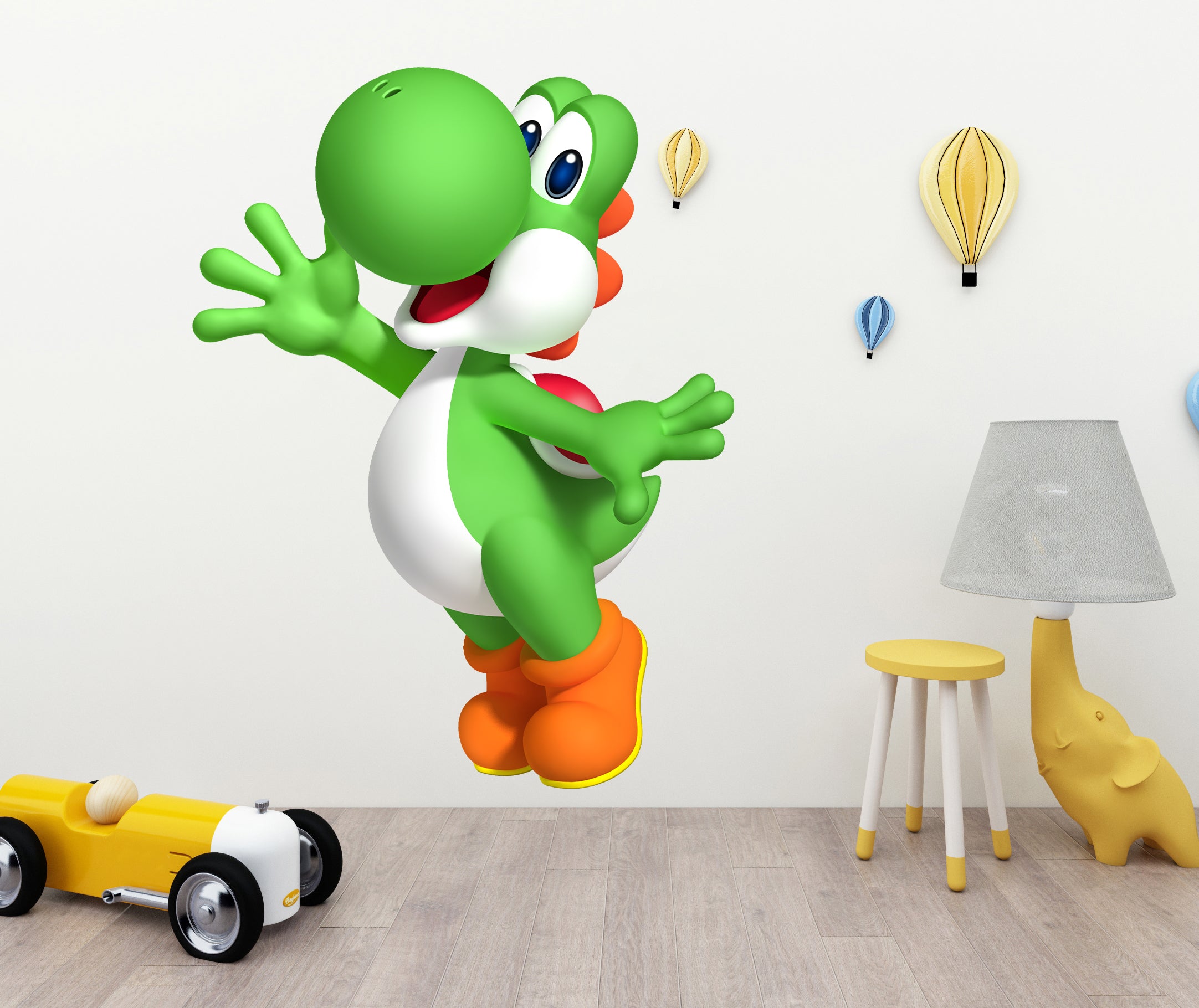Yoshi Super Mario Bros Wall Decal Removable Sticker Kids Home Decor Art SMR37