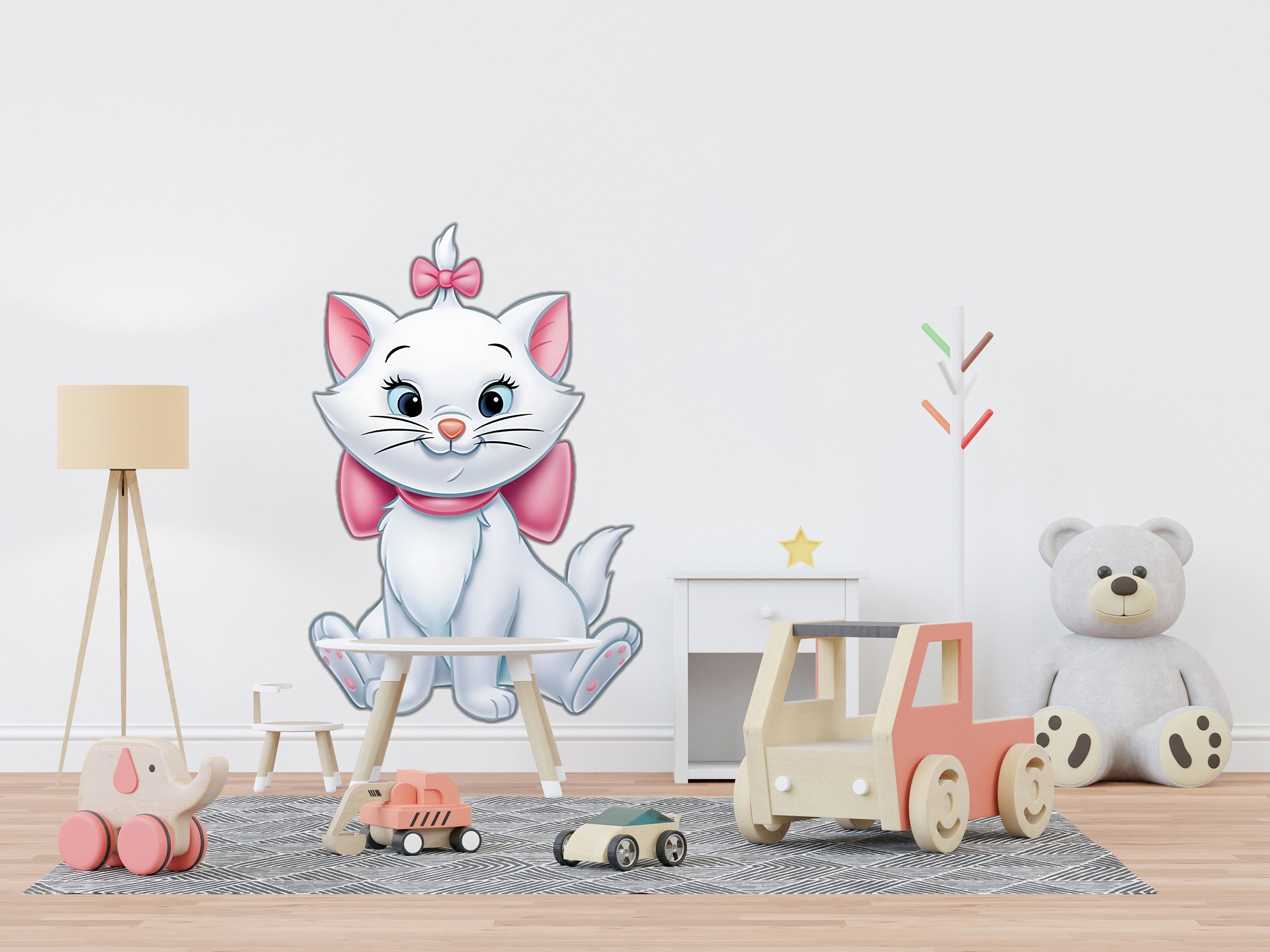 Aristocats Marie Disney Cats Wall Decal Wall Sticker Kids Room Wall Art ARC04