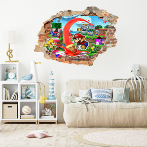 Super Mario Bros Decal Wall Sticker Decor Art Mural
