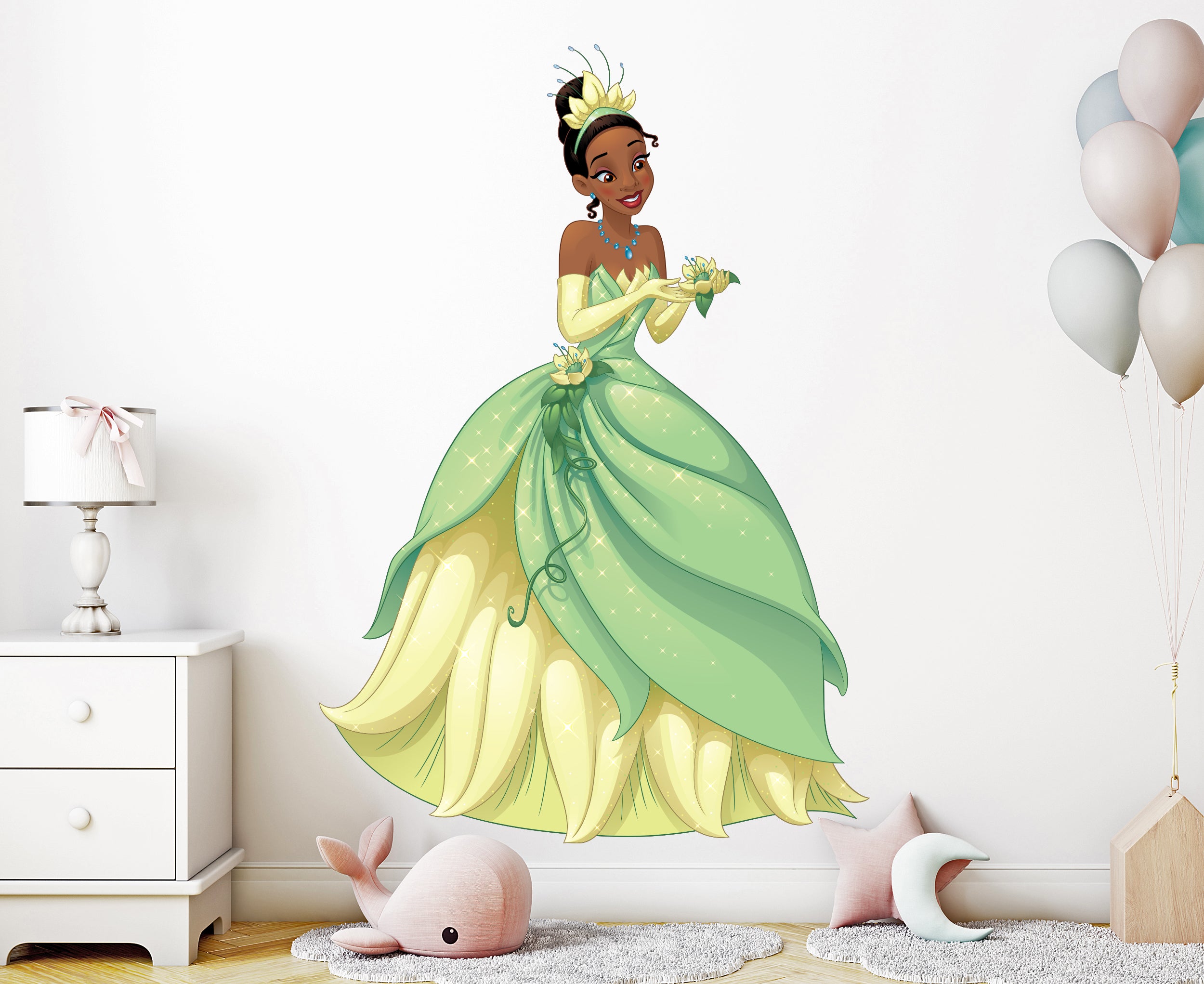 Tiana Disney Princess Wall Decal Wall Sticker Kids Room Wall Art